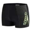 Badehose Speedo Gala Logo Panel Aquashort Schwarz/mintgrün Jungen -Schwimmsport Verkauf 8 11341c712