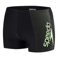 Badehose Speedo Gala Logo Panel Aquashort Schwarz/mintgrün Jungen