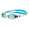 Schwimmbrille Speedo Futura Biofuse Flexiseal Blau Lindgrün Mit Transparenten Gläsern Kindblau -Schwimmsport Verkauf 8 11595c585 1