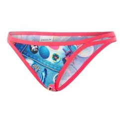Bikinihose Speedo Retro Pop String Blau/rot Damen