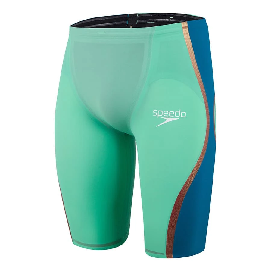 Speedo Fastskin LZR Pure Intent Jammer Badehose Grün/blau 3 Speedo Fastskin LZR Pure Intent Jammer Badehose Grün/blau