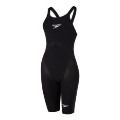 Speedo Fastskin LZR Pure Valor Closedback Kneeskin Damen Badeanzug Schwarz