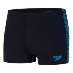 Speedo BoomStar Splice Aquashort Badehose Blau