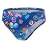 Badehose Speedo 5cm Allover Brief Blau -Schwimmsport Verkauf 8 13073c863