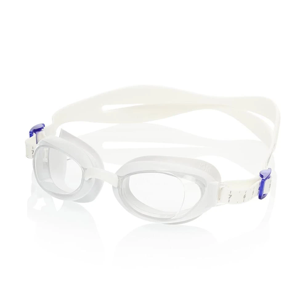 Schwimmbrille Speedo Aquapure Weiß Mit Transparenten Gläsern Frau 3 Schwimmbrille Speedo Aquapure Weiß Mit Transparenten Gläsern Frau