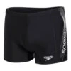 Badeanzug Speedo Sports Logo Aquashort Schwarz Weiß 2 Badeanzug Speedo Sports Logo Aquashort Schwarz Weiß -Schwimmsport Verkauf SO 8 09528B473