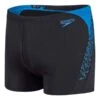 Badehose Speedo Boom Splice Aquashort Schwarz/blau -Schwimmsport Verkauf SO 8 10855B442
