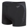 Badehose Speedo Boom Splice Aquashort Schwarz/grau -Schwimmsport Verkauf SO 8 10855B443