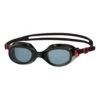 Schwimmbrille Speedo Futura Classic Rot Grau Mit Rauchglas -Schwimmsport Verkauf SO 8 10898B572