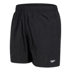 Speedo Solid Freizeit 16in Watershort Schwarzen Badeanzug