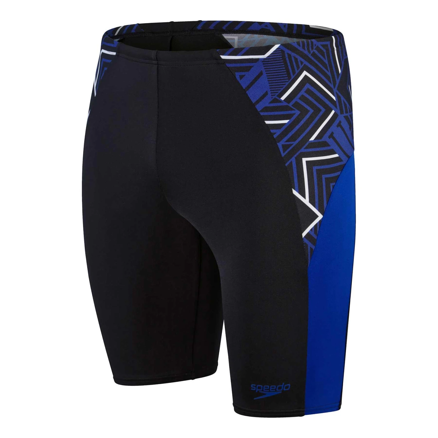 Speedo Eco Endurance+ Splice Badehose Schwarz/elektrisch-blau/weiß 3 Speedo Eco Endurance+ Splice Badehose Schwarz/elektrisch-blau/weiß