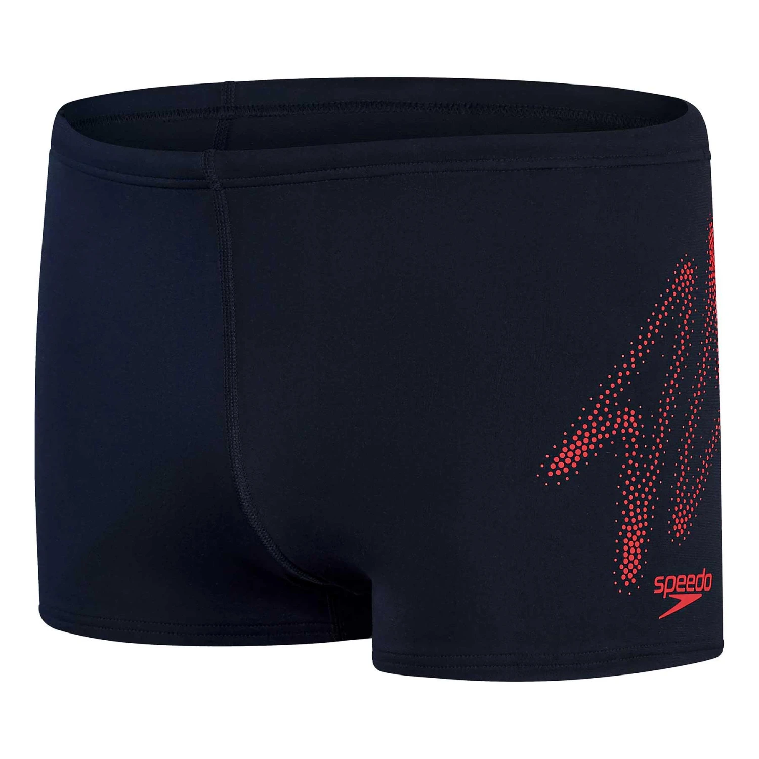 Speedo Hyper Boom Placement Aquashort Badehose Schwarz/rot 3 Speedo Hyper Boom Placement Aquashort Badehose Schwarz/rot