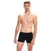 Speedo Hyper Boom Splice Aquashort Badehose Schwarz/hellgrau
