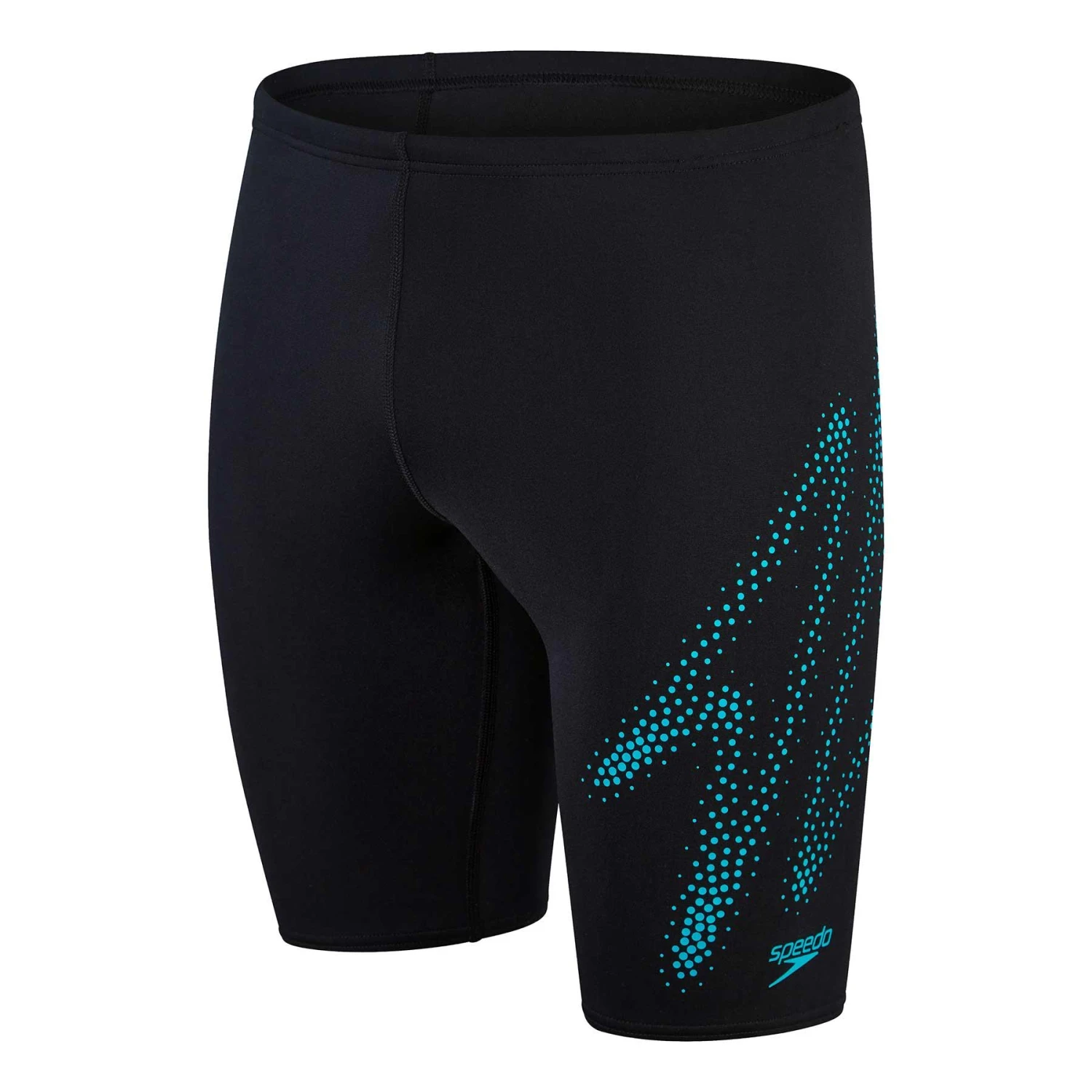 Speedo Hyper Boom Placement Badehose Schwarz/hellblau 3 Speedo Hyper Boom Placement Badehose Schwarz/hellblau