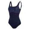 Speedo New Contour Eclipse Damen Badeanzug Dunkelblau/lila/fuchsia -Schwimmsport Verkauf so 8 00306815150 001