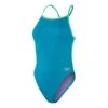 Speedo Solid VBack Damen Badeanzug Türkis/grün -Schwimmsport Verkauf so 8 00317915501 001