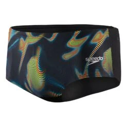 Speedo Allover Digital 14cm Badehose Schwarz/grün/blau