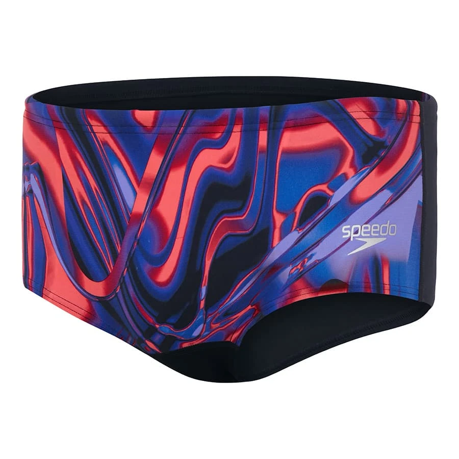 Speedo Allover Digital 14cm Badehose Blau/schwarz 3 Speedo Allover Digital 14cm Badehose Blau/schwarz