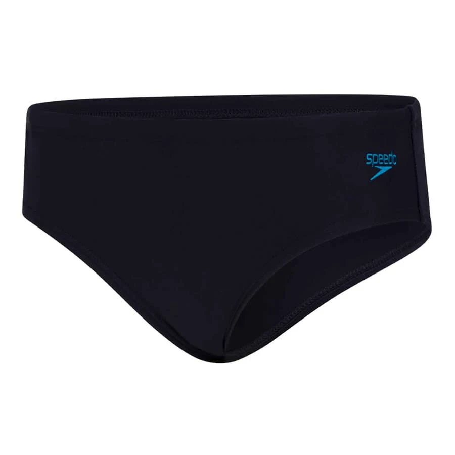 Speedo Essential Logo 6.5cm Brief Jungen Badehose Dunkelblau 3 Speedo Essential Logo 6.5cm Brief Jungen Badehose Dunkelblau