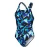 Speedo Allover Digital Powerback Damen Badeanzug Schwarz/blau/lila 2 Speedo Allover Digital Powerback Damen Badeanzug Schwarz/blau/lila -Schwimmsport Verkauf so 8 0618715048 001