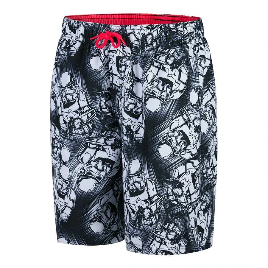 Badehose Speedo Star Wars Storm Tropper 17" Schwarz/grau Jungen 3 Badehose Speedo Star Wars Storm Tropper 17" Schwarz/grau Jungen