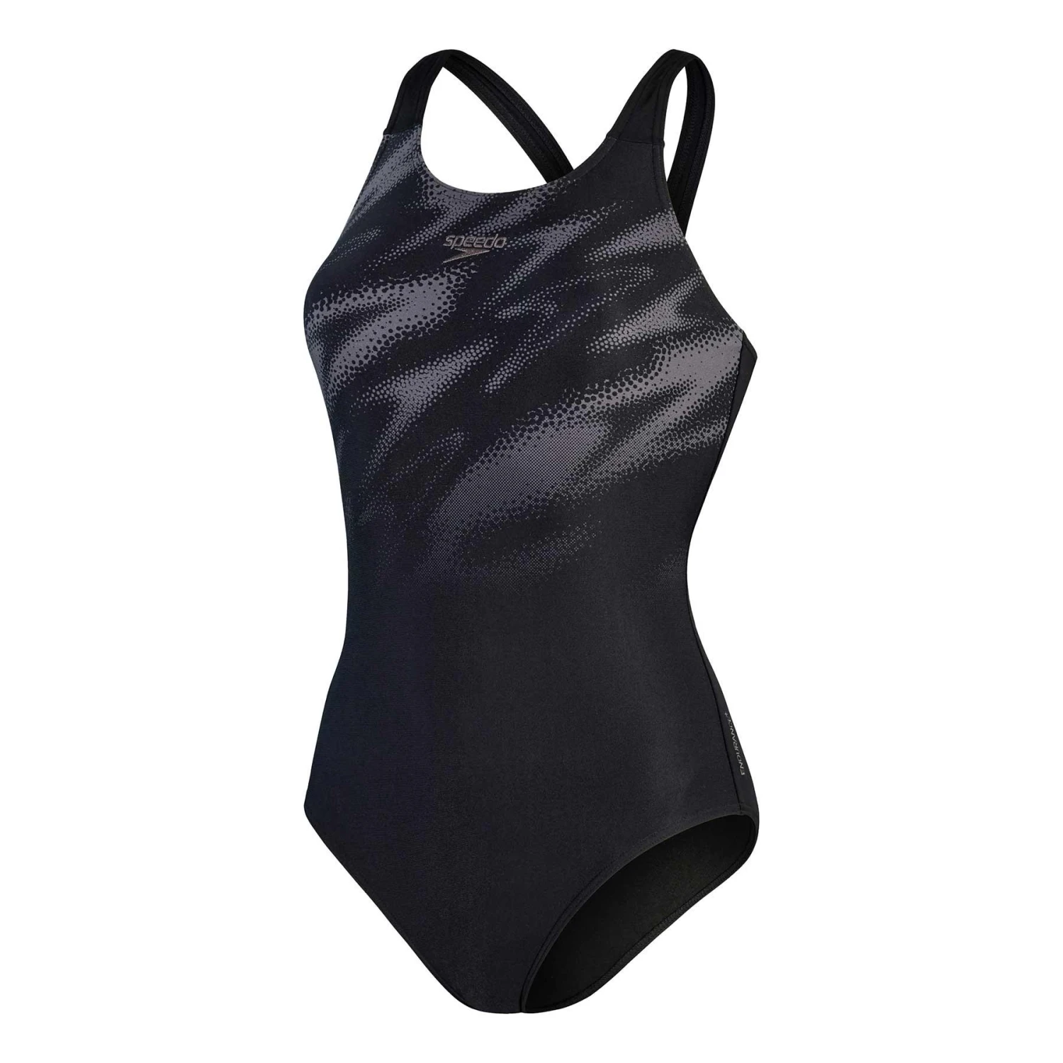 Speedo Hyperboom Placement Muscleback Damen Badeanzug Schwarz/dunkelgrau 3 Speedo Hyperboom Placement Muscleback Damen Badeanzug Schwarz/dunkelgrau