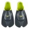 Flossen Speedo Training Fin Grau/Limettengrün -Schwimmsport Verkauf so 8 08841b076