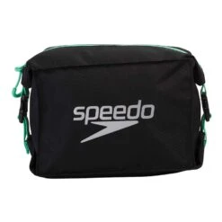 Speedo Pool Side Bag 5L Tasche Schwarz/grün