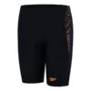 Speedo Plastisol Placement Jammer Jungen Badehose Schwarz/orange 2 Speedo Plastisol Placement Jammer Jungen Badehose Schwarz/orange -Schwimmsport Verkauf so 8 09531h052 001