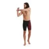 Speedo Allover V-Cut Badehose Schwarz/rot -Schwimmsport Verkauf so 8 09735g828 001