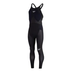 Speedo Fastskin LZR Elite Openwater Closedback 2021 Badeanzug Schwarz