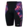 Speedo Allover Digital V-Cut Jammer Badehose Schwarz/rosa/blau -Schwimmsport Verkauf so 8 10851h059 001
