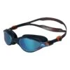 Speedo Vue Mirror Schwimmbrille Schwarz/orange Mit Verspiegelten Lilanen Gläsern -Schwimmsport Verkauf so 8 10960g793 001