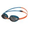 Speedo Vengeance Schwimmbrille Blau/orange Mit Transparenten Schwarzen Gläsern -Schwimmsport Verkauf so 8 11322g792 001