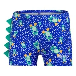 Speedo Corey Croc Aquashort Jungen Badehose Blau/grün/orange
