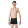 Badehose Speedo Gala Logo Panel Aquashort Schwarz/blau Jungen -Schwimmsport Verkauf so 8 11341a504
