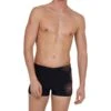 Speedo Tech Placement Aquashort Badehose Schwarz/rotes Logo -Schwimmsport Verkauf so 8 11354d916 001