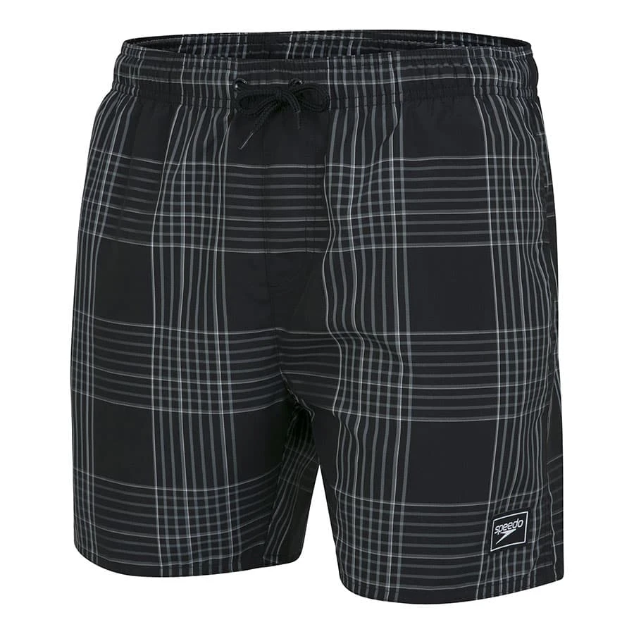 Speedo Check Leisure 16' Badehose Schwarz/grau 3 Speedo Check Leisure 16' Badehose Schwarz/grau