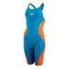 Speedo Fastskin LZR Pure Intent Openback Damen Badeanzug Blau/orange -Schwimmsport Verkauf so 8 11974g608 001