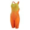 Speedo Fastskin LZR Pure Intent Openback Damen Badeanzug Gelb/orange -Schwimmsport Verkauf so 8 11974g609 001