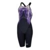 Speedo Fastskin Lzr Pure Valor Openback Kneeskin Damen Badeanzug Schwarz/lila/weiß -Schwimmsport Verkauf so 8 11978h550 001