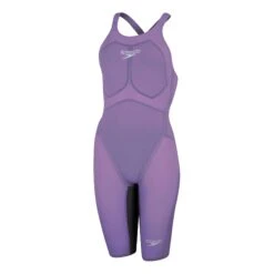 Speedo Fastskin LZR Pure Valor Closedback Kneeskin Damen Badeanzug Pastelllila