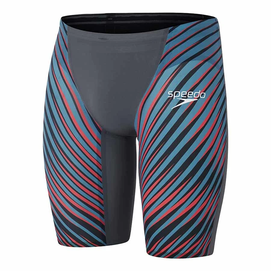 Speedo Fastskin LZR Pure Valor Jammer Badehose Blau/rot 3 Speedo Fastskin LZR Pure Valor Jammer Badehose Blau/rot