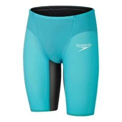 Speedo Fastskin LZR Pure Valor Badehose Hellblau/dunkelgrau/weiß