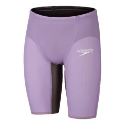 Speedo Fastskin LZR Pure Valor High Waisted Badehose Lila/dunkelgrau