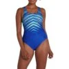 Speedo Placement Digital Medalist Damen Badeanzug Blau/weiß 2 Speedo Placement Digital Medalist Damen Badeanzug Blau/weiß -Schwimmsport Verkauf so 8 12199g062 001
