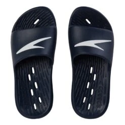 Speedo Slide Kinder Badesandalen Navy Blau