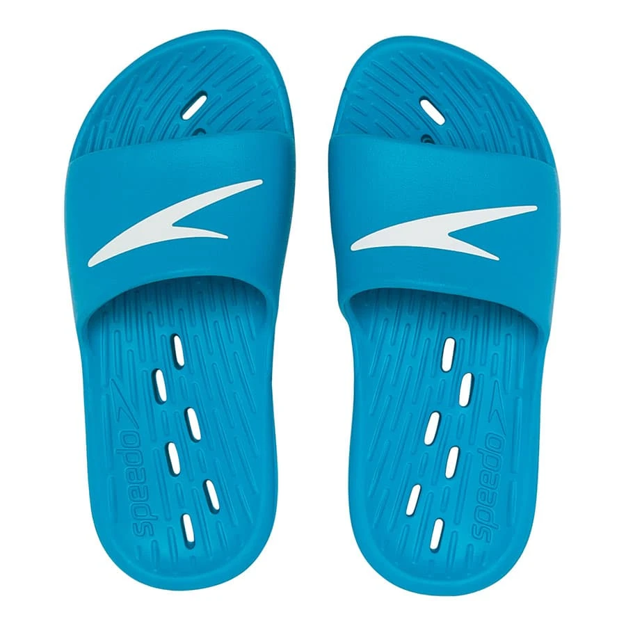 Speedo Slide Kinder Badesandalen Hellblau 3 Speedo Slide Kinder Badesandalen Hellblau