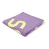 Speedo Logo Towel Handtuch Pastelllila/grün-gelb -Schwimmsport Verkauf so 8 1226214607 001