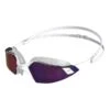 Speedo Aquapulse Pro Mirror Schwimmbrille Weiß Mit Verspiegelten Goldenen/rosanen Gläsern -Schwimmsport Verkauf so 8 12263d639 001